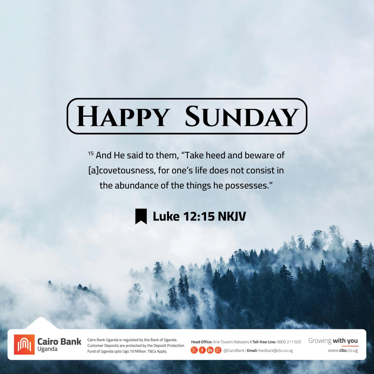 True life is not measured by what we own, but by the richness of our soul and our relationship with God.

#TrueRiches #GodFirst #CairoWay #GrowingwithYou