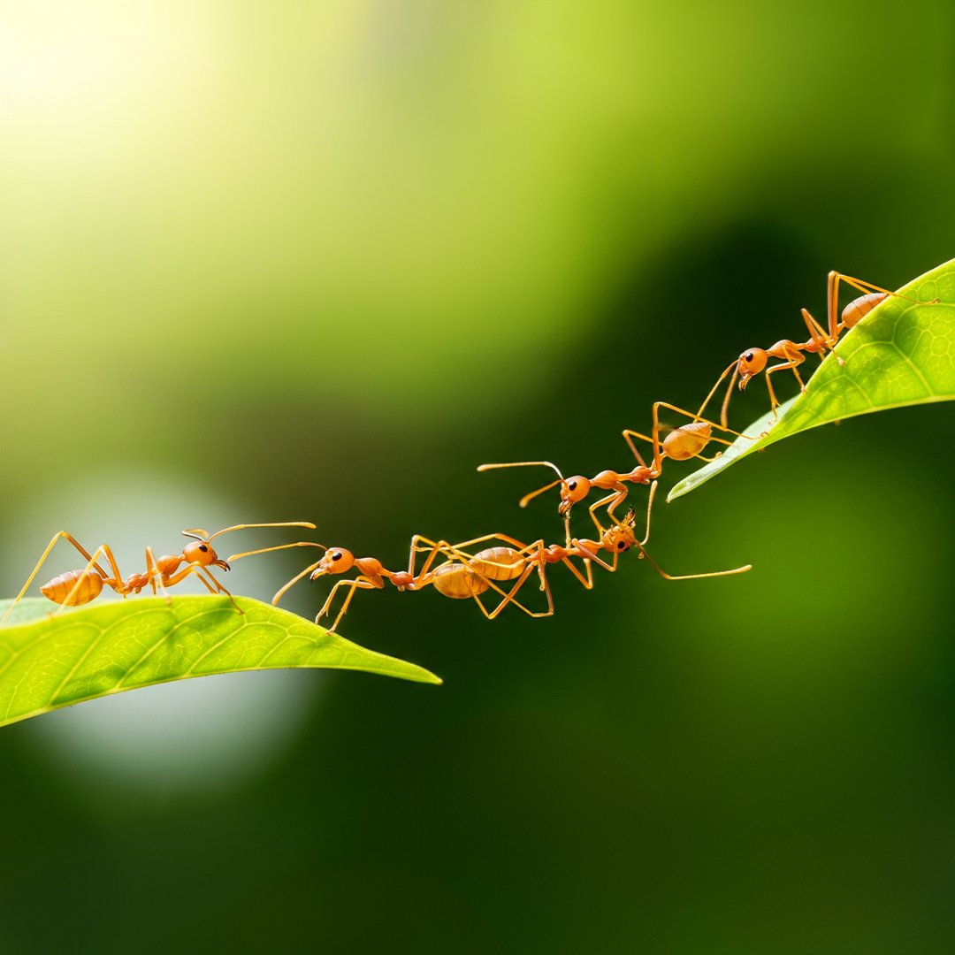 Collaboration In Nature Their strength lies in collective action. So does ours. 💚 With # ...