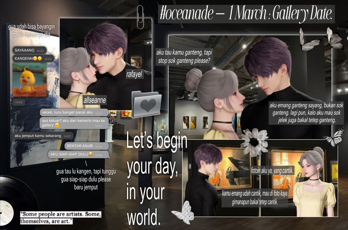 oceanadee's tweet photo. #oceanade ㅡ Day 1 : Gallery Date Moments. https://t.co/MBN83yOcL8
