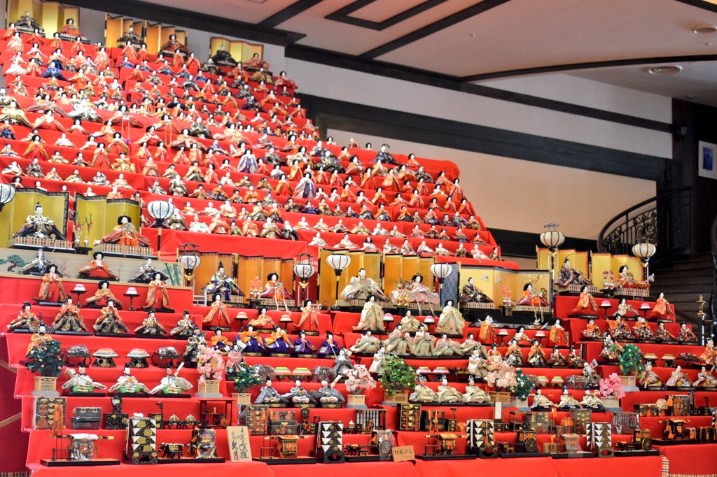 胎内市のひなまつり2026」開催中🎎🌸 胎内市内3会場で、寄贈いただいた