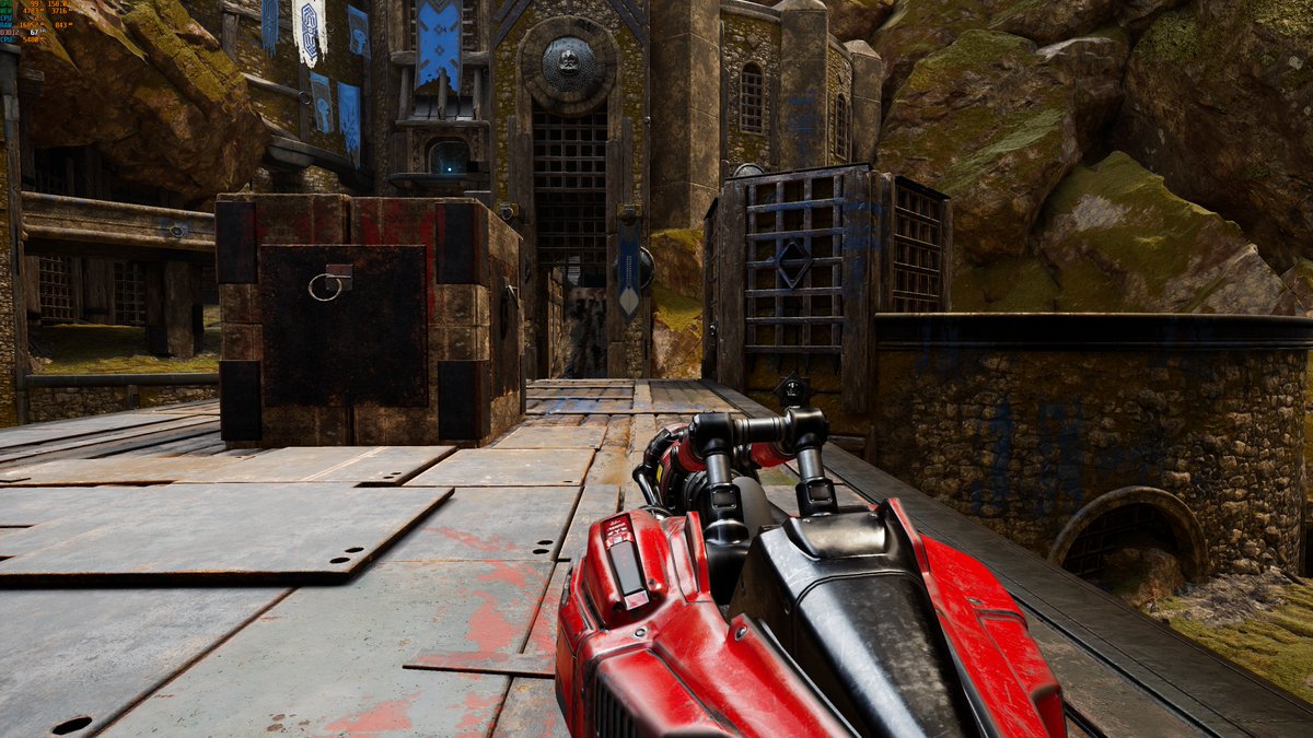 theredpix's tweet photo. Sticking to #UnrealEngine 4 is certainly the best technical decision. However, in order to upgrade the visuals for #FinalFantasy VII Part 3 I believe they should seriously consider adopting a #Raytraced GI solution such as #DDGI. 

While #Enlighten is a solid solution, DDGI delivers significantly higher bounce quality and performs far better under fully dynamic lighting conditions. 

I’ve just uploaded an updated build of Unreal Tournament on Vite running DDGI, showcasing its performance. It has now been tuned to maintain a solid 60 FPS(including 1% lows) at native 4K on #PS5 level GPUs.

For reference, Final Fantasy 7 Rebirth runs on PS5 at dynamic 1800p-4K 30fps 

This is only possible from a UE4 codebase, not #UE5 

[Image 1 & 2] 4K Native 6700
[Image 3] 1440p Native  

https://t.co/ALwZdUaH0Y

Join: https://t.co/DfscF0z2JW

#screenshotsaturday #rendering #gamedev