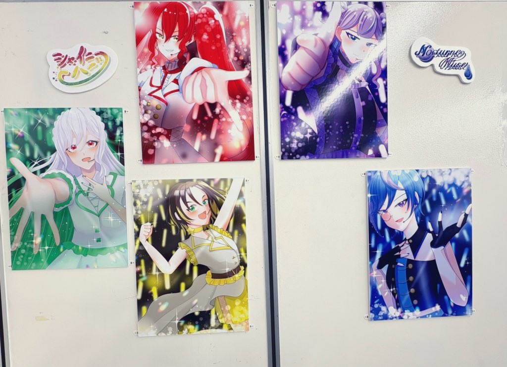 Akari_Satuki_'s tweet photo. 卒業展の展示風景です！！
いい感じに展示出来て満足です✨

#明里のアトリエ https://t.co/Ll9DzrTPjn