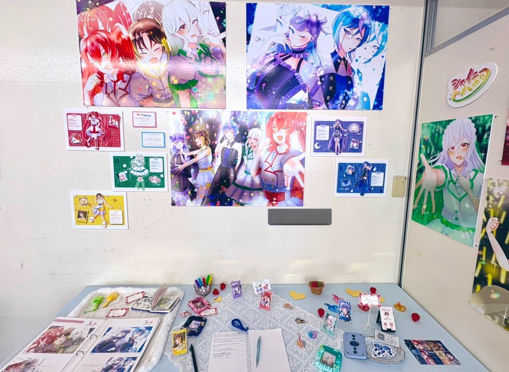 Akari_Satuki_'s tweet photo. 卒業展の展示風景です！！
いい感じに展示出来て満足です✨

#明里のアトリエ https://t.co/Ll9DzrTPjn