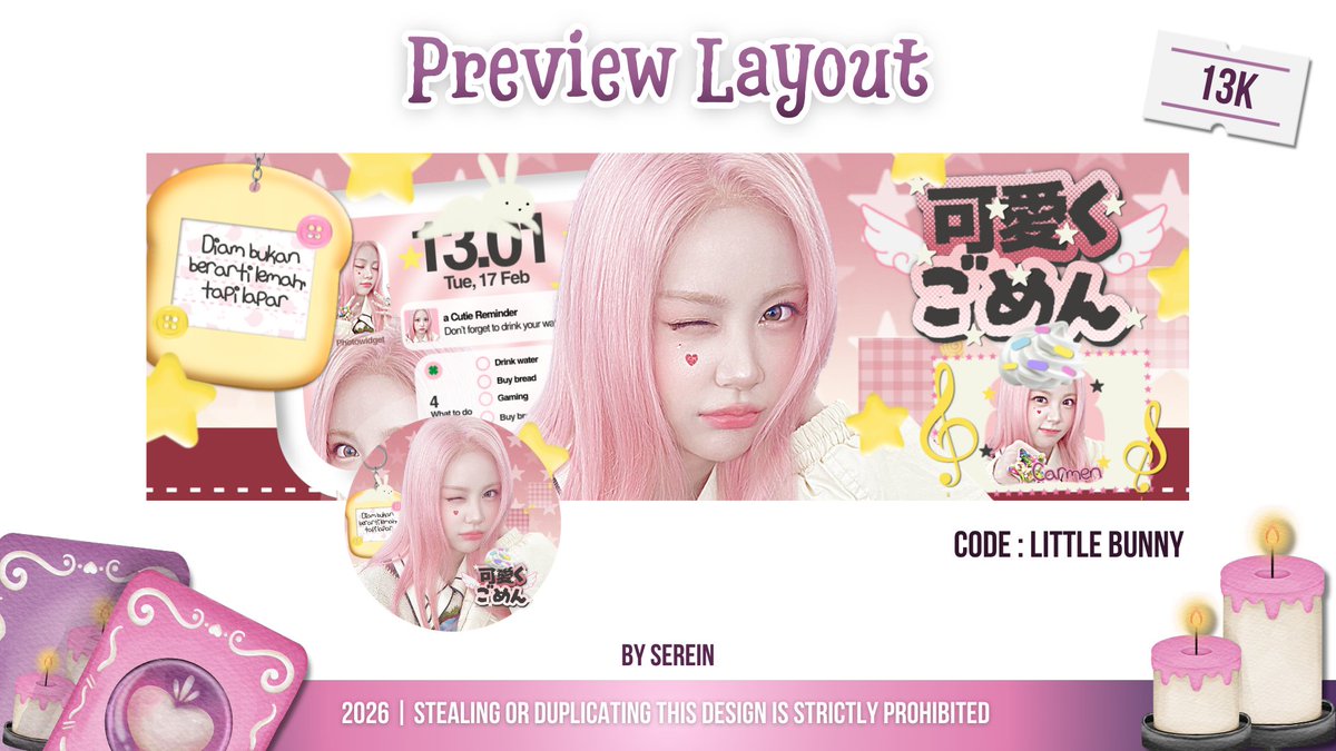 meoluvvpng's tweet photo. help rt tysm — #zonauang

rein ada empat rs layout Carmen H2H yang pink niw. bantu rein cari pemiliknya! 🪄 anyway ini free retext, hmu on dm or wa yaw! https://t.co/RG7jUb1MMg