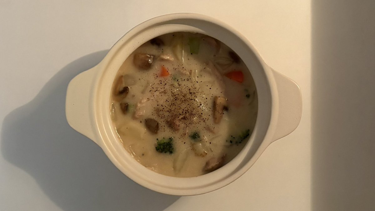 날이 더 풀리기 전에 크림스튜〜🍲