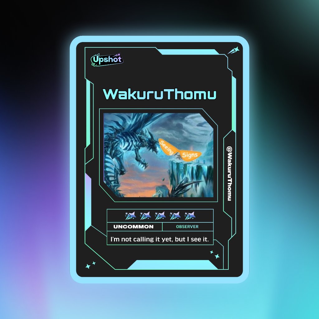 Just ripped my Predictor Card!

Ready to claim instant cash prizes, free packs and more.

Welcome to Prediction Play on <a href="/upshot_cards/">Upshot</a>

Your turn
beta.upshot.cards/?code=0aa757b5

(PASTE IMAGE HERE)