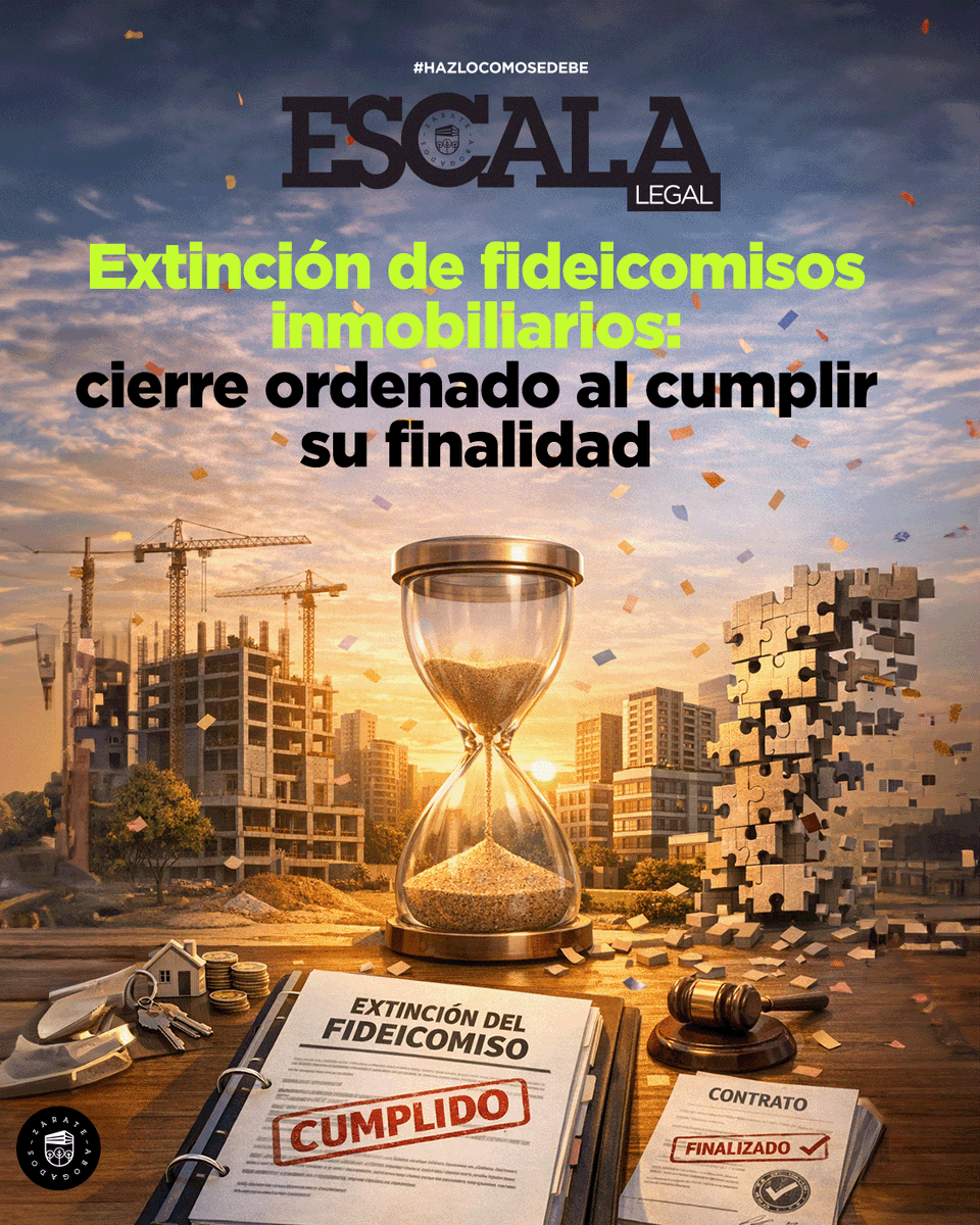 El cierre adecuado de un fideicomiso evita costos extras y asegura seguridad jurídica a todas las partes.
Te invitamos a leer este análisis de Juliette Mancilla. 

escalalegal.com/2026/02/28/ext…