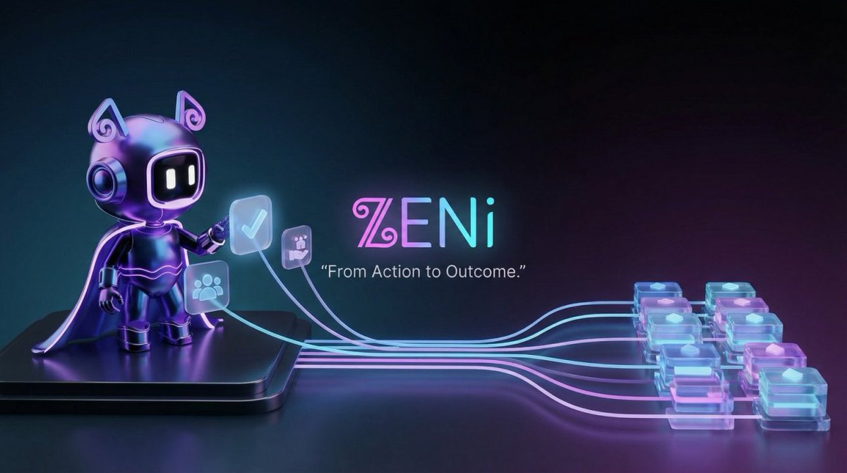 AI autonomy without structure is just unmanaged risk.

As agents scale across Web2 + Web3 environments,
permissions must be consent-based, scoped, time-bound, and verifiable.

That’s the difference between raw automation
and a trusted intelligent data layer. ⚡️

At ZENi, every