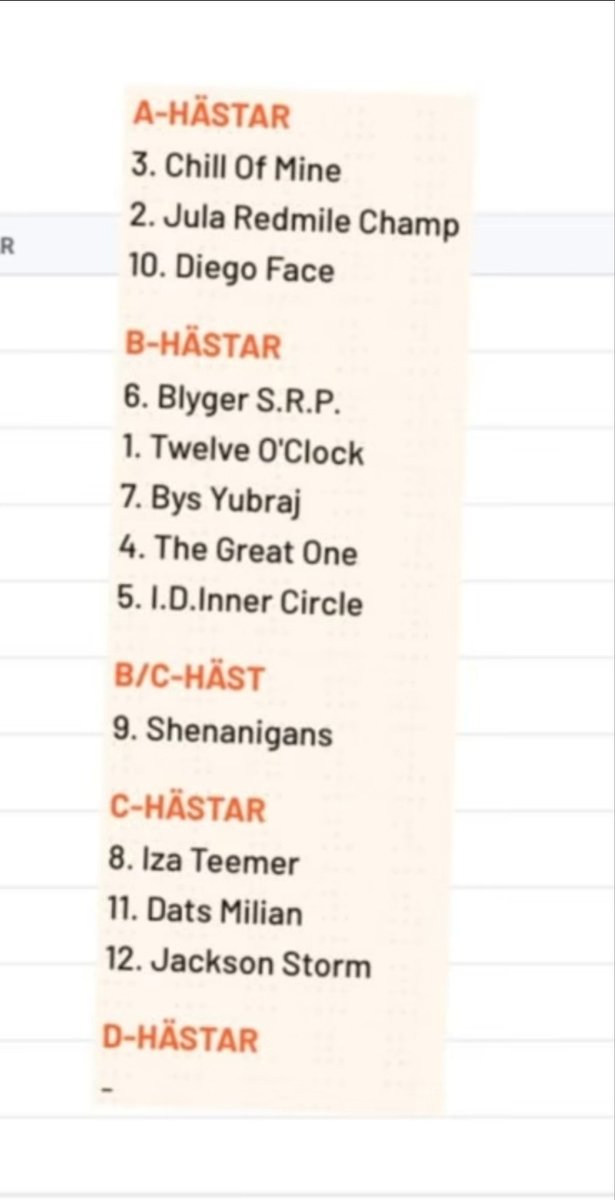 BillingforsDan's tweet photo. #V85 #Axevalla #Spelvärde #ABtravochgalopp
Spelvärde och deras A ranking 😂😂😂 https://t.co/yHuJuqMMpr