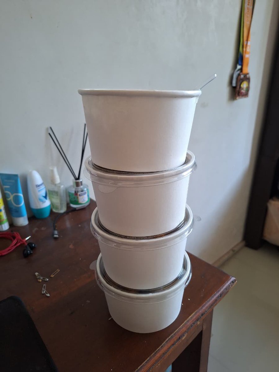 Sekarang jadi rice bowl tower