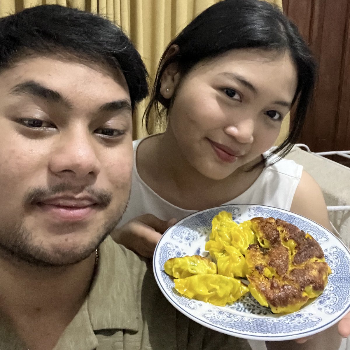 sannfla's tweet photo. Close this February with making gyoza 🥟 with the one i love 💗 https://t.co/sY0zPIix4O
