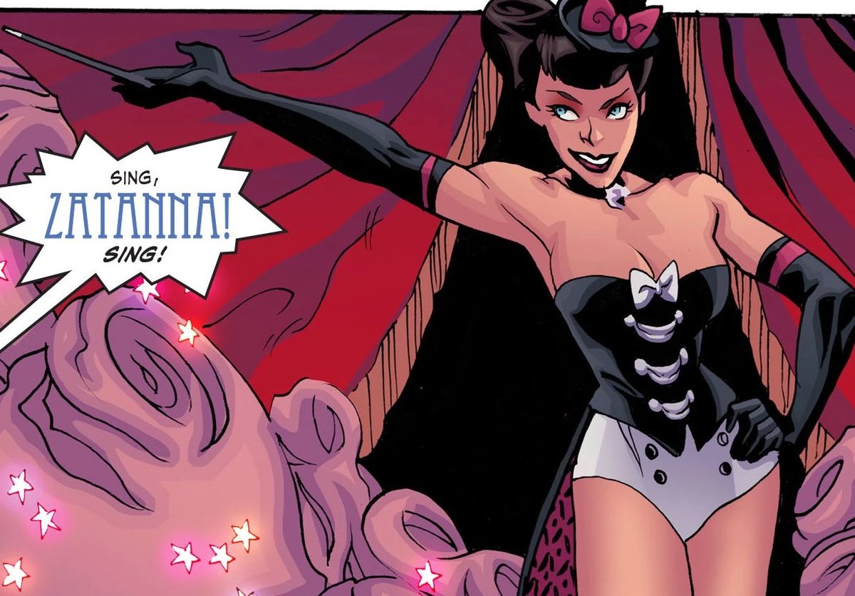 Zatanna cool in every universe 😭😭
