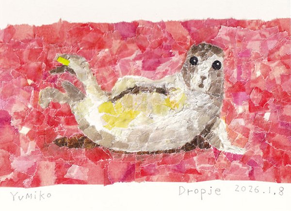 お正月に描いたF1時代のDoropje。
ついにワッデン海に帰るdoropje。本当に良かったね。
帰れなかった子達の分も長生きしてね。そしてPeparnootやAslanに再会できたら良いな…😌野生のアザラシは単独行動だそうですが、ついそんな事を思ってしまいます。
#zeehondencentrum 
#アザラシ幼稚園
#seal