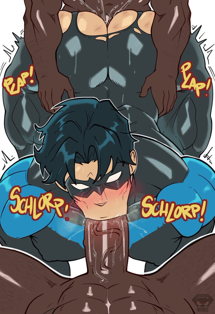 flyingacrobatic's tweet photo. Despite being one of the best heroes in bludhaven, most of the way dick deals with his villains are in… less conventional ways. One day he decides to show the reader just how he deals with his villains.

“Ngh!~ big fucking cock you’ve got there READER!~” https://t.co/ug9NtUuOP5