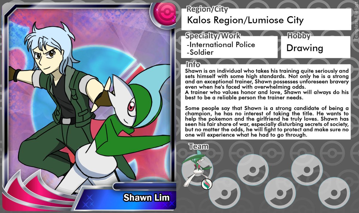 ShawndSlayer's tweet photo. The info is always troublesome since I have SO MUCH LORE and hard to formulate a good sentence...Hope you guys love it! I still enjoy it regardless! Hope to animate more of the lore.

#TrainerCollab2026 https://t.co/MExEhgtdHj