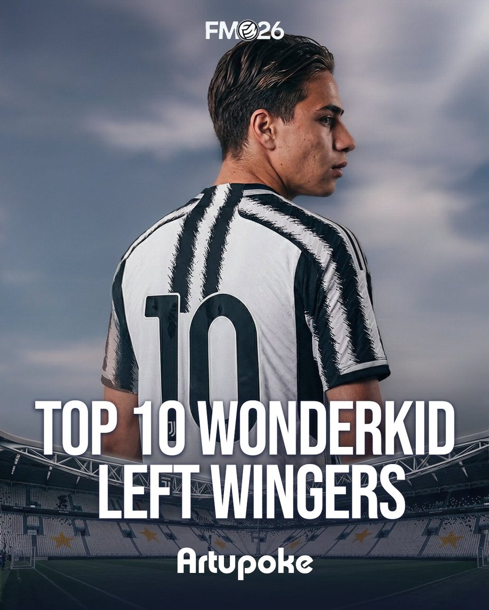 Rtupoke's tweet photo. Kalau taktikmu bergantung pada width dan cut inside, daftar ini wajib cek.

Berikut Top 10 Wonderkid Left Wingers (AML) yang Wajib Dipantau ⤵ https://t.co/xsIjx43jiD