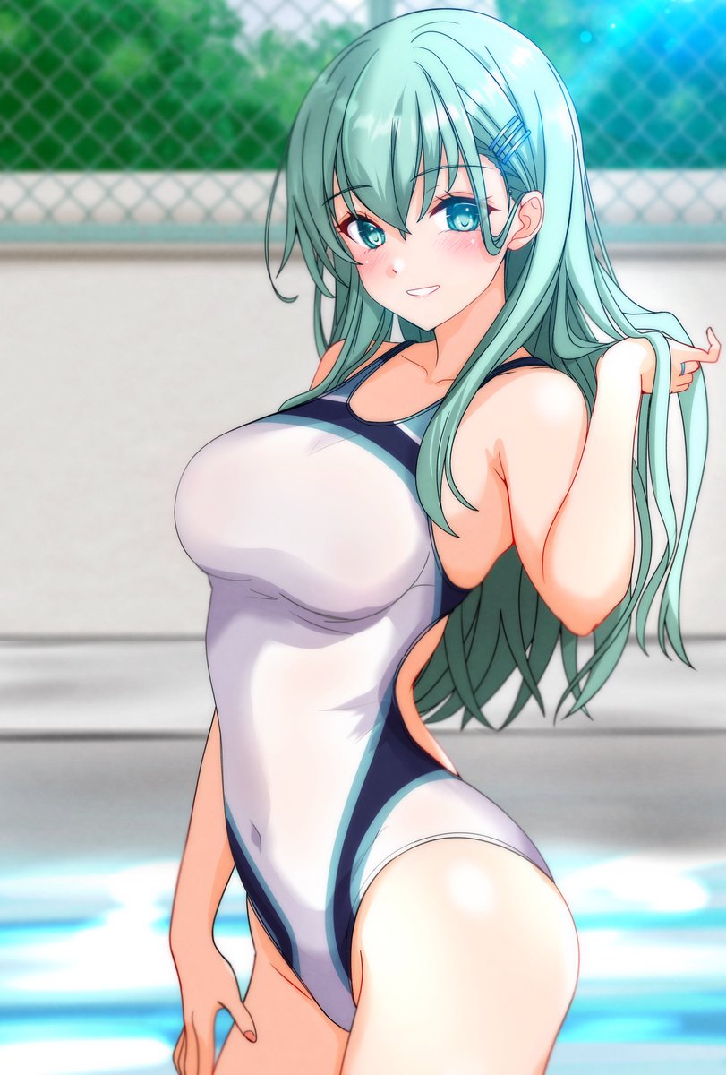 お昼の再掲
鈴谷と水泳トレーニング💕

なおぼくは応援が得意種目です(*'-`)スズヤSFWカワイイジャン 