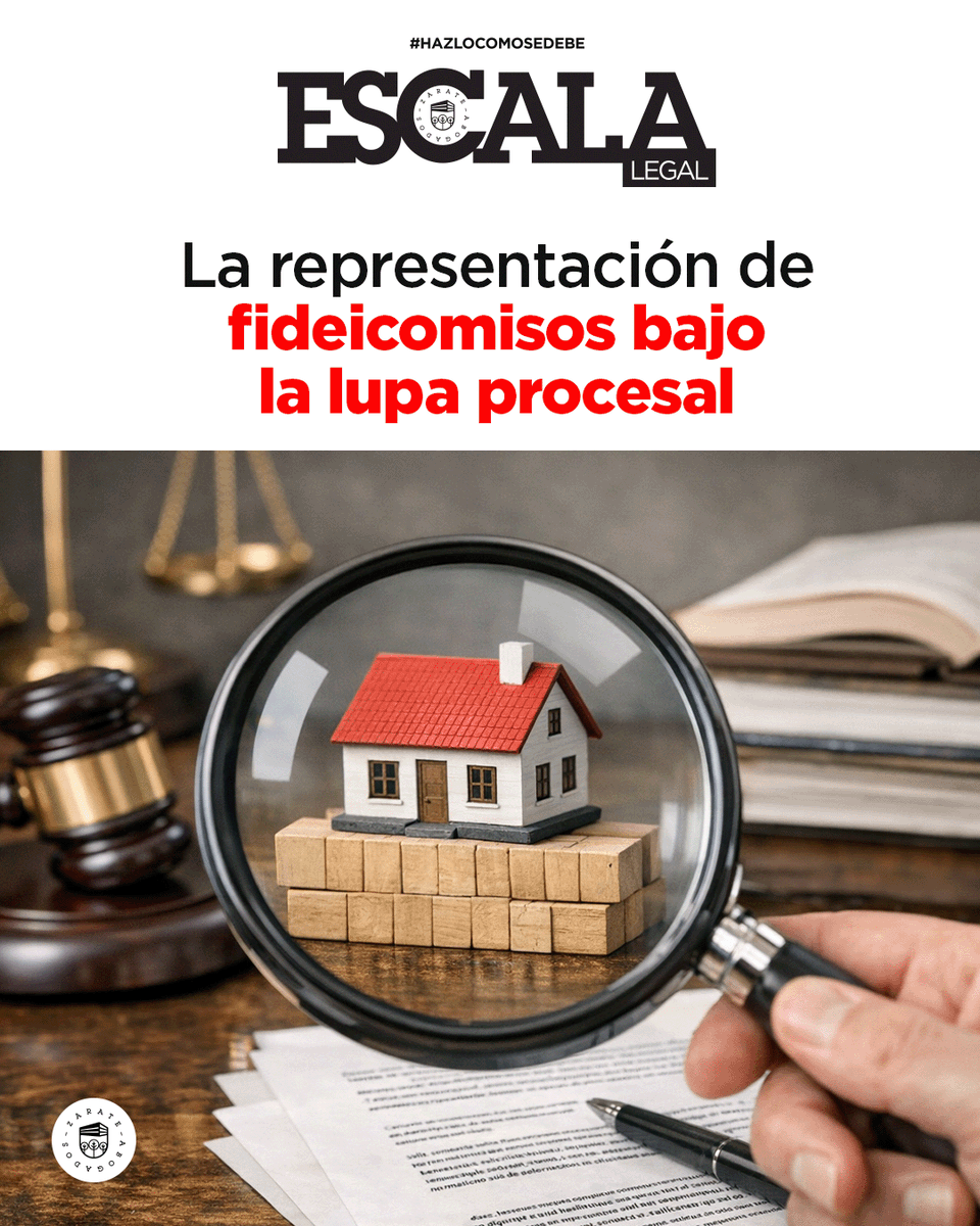 Este artículo de <a href="/priscilavieyra/">Priscila Vieyra</a> advierte sobre los riesgos en la representación de fideicomisos en juicios: errores en el poder abren excepciones de legitimación.
 
escalalegal.com/2026/02/28/la-…