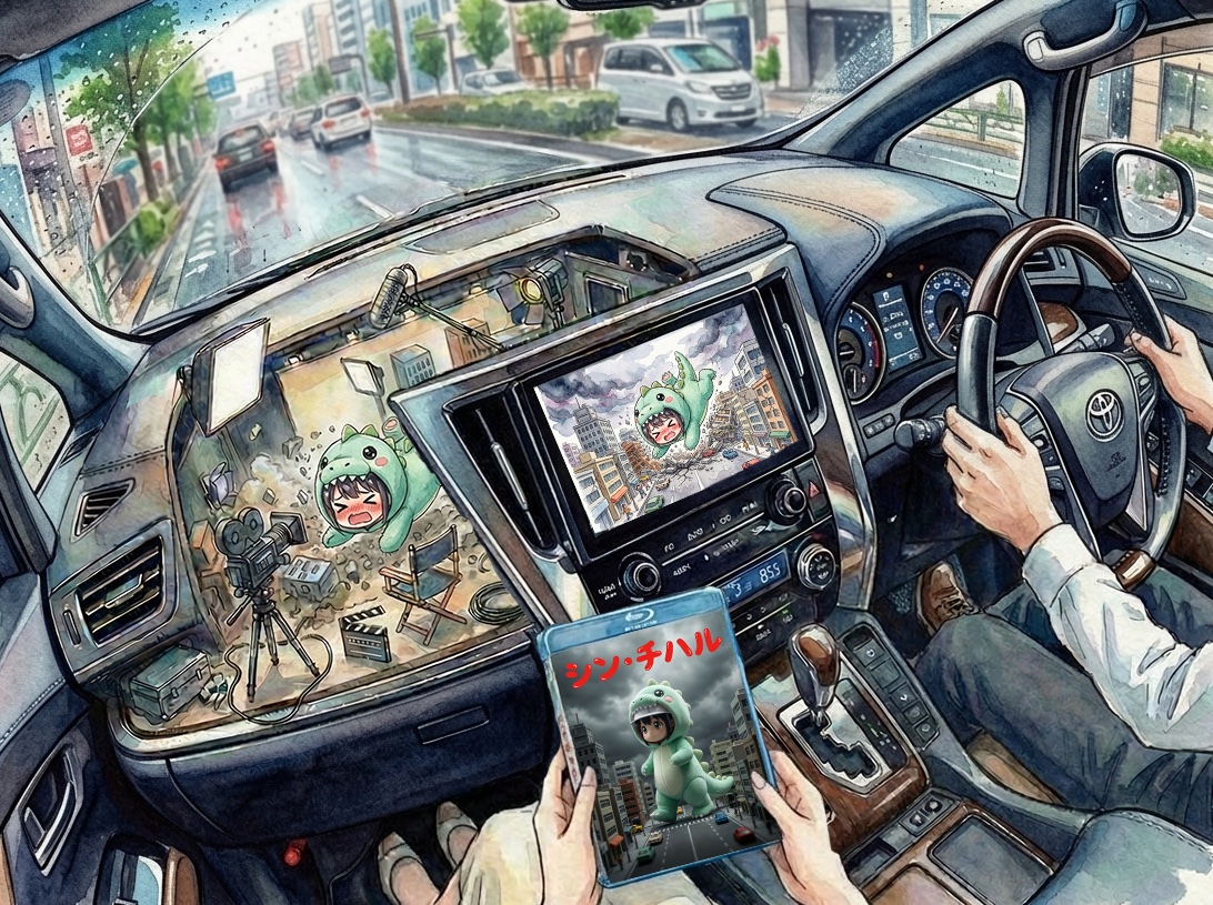 車載Blu-ray映画の舞台裏