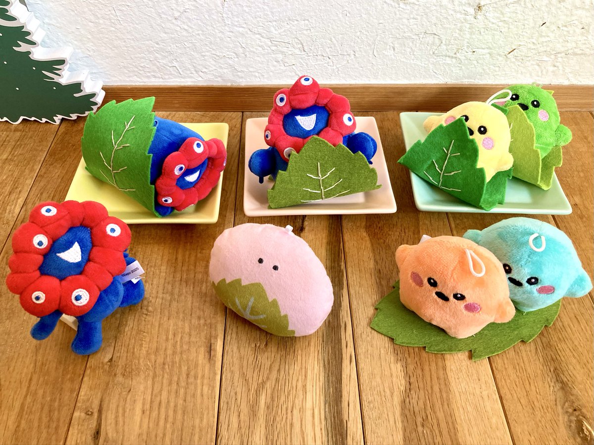 ミャク「みんな桜もちになっちゃた！🌸」 つぶらな桜餅「もっちりミニ