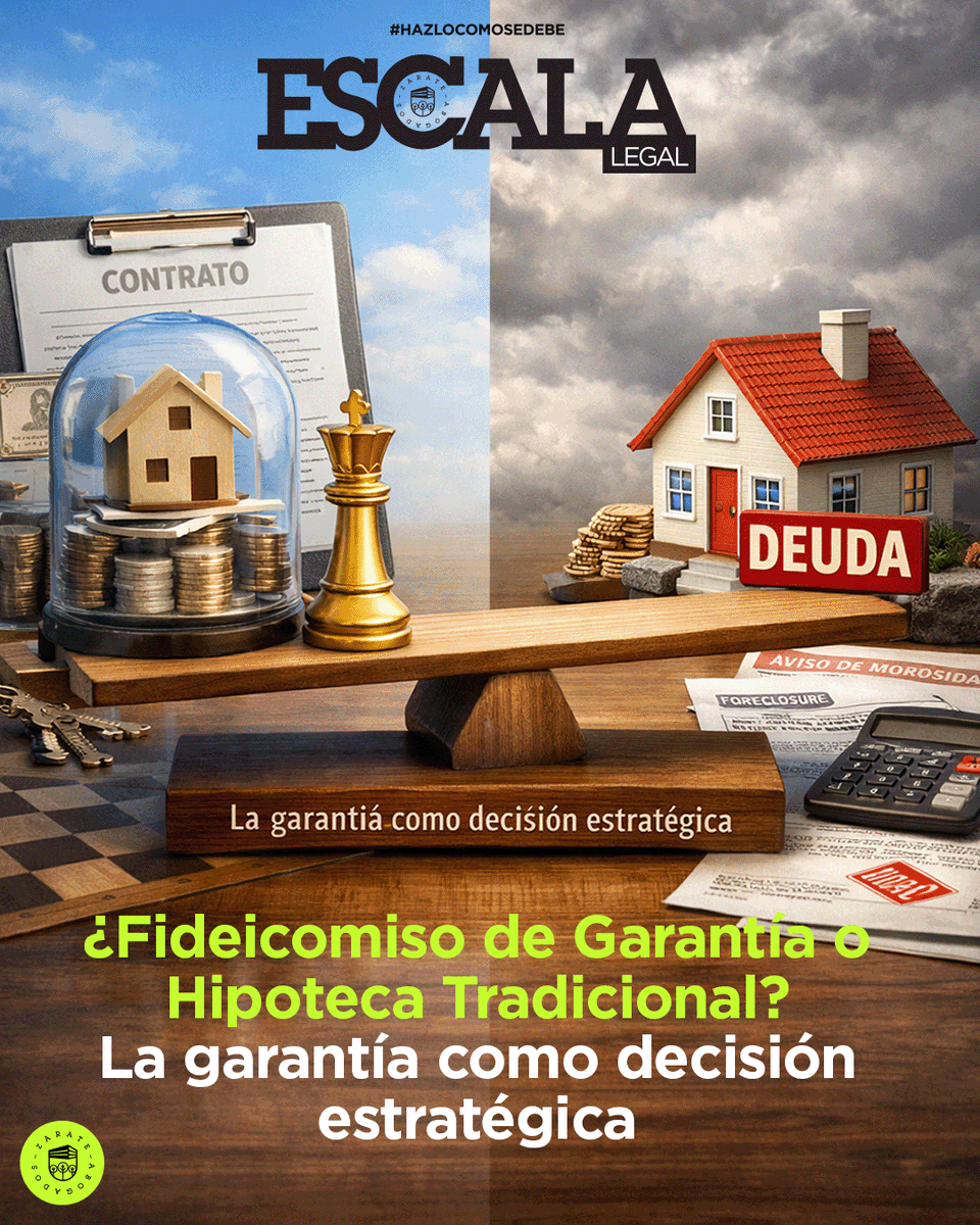 El fideicomiso de garantía supera a la hipoteca tradicional en agilidad y eficiencia: ejecución extrajudicial, menor riesgo litigioso, protección frente a concursos mercantiles y flexibilidad para financiamientos complejos.
Por: María Fernanda Aceves
escalalegal.com/2026/02/28/fid…