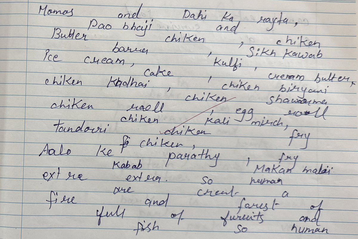 यह अंग्रेजी के प्रश्नोतर में आज के बच्चों द्वारा लिखा गया जवाब, शिक्षा का मूल सिद्धांत ही विलुप्त हो गया है।

यह भारत की आधुनिक सभ्यता को नष्ट करने का काम करेगी क्योंकि इनको अकारण ही अंक देना इनकी आदत को ख़राब करेगा।

आँकड़ें तो सुधार लिए जाएँगे लेकिन तस्वीर बिगड़ जाएगी।