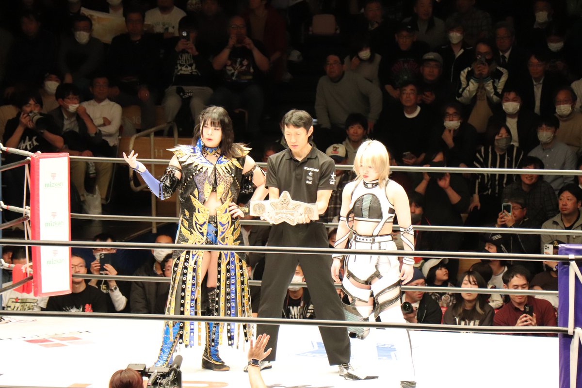 Isobel45el's tweet photo. 26.2.28 後楽園ホール

鉄アキラ、すげぇカッコよかった!!
 #STARDOM   #鉄アキラ https://t.co/KNQeftdC0o