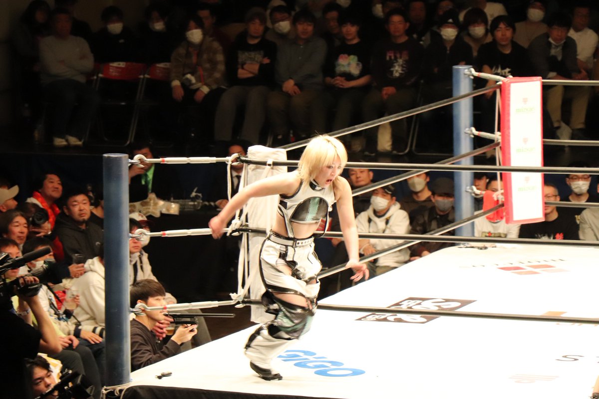Isobel45el's tweet photo. 26.2.28 後楽園ホール

鉄アキラ、すげぇカッコよかった!!
 #STARDOM   #鉄アキラ https://t.co/KNQeftdC0o