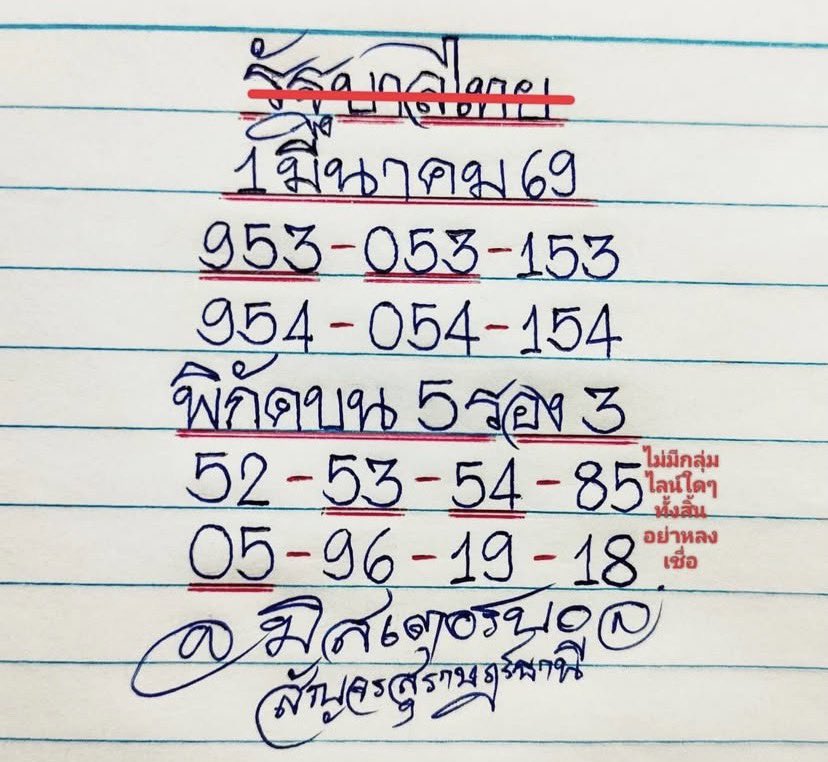 แนวทางเลขเด็ดเลขดัง 🔥 tweet media