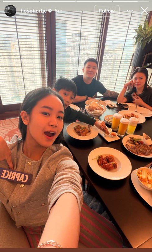 fidelitism's tweet photo. Caprice is so back with her fam, she has her name plate tho 😭🥹

#CapriceCayetano https://t.co/LVGRaEpqOI