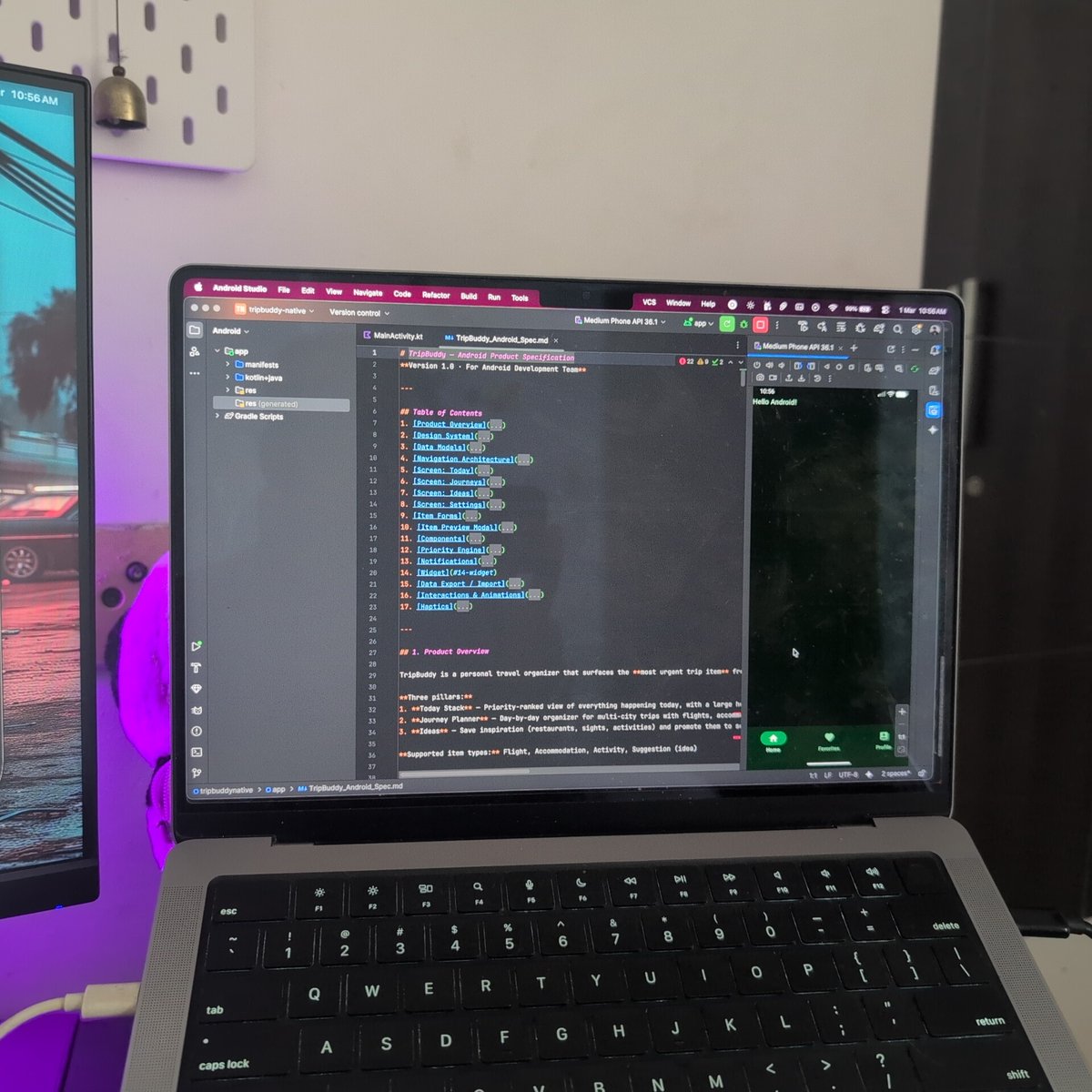 aruntemme's tweet photo. Trying to build the same app with Android studio + Gemini 

Will post the final results https://t.co/bmkpvwscWl