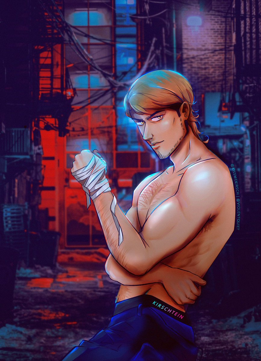 Fun art collab between me and my erejean bestie <a href="/VIOLENTQUlET/">k</a> 

#jeankirschtein #jeankirstein