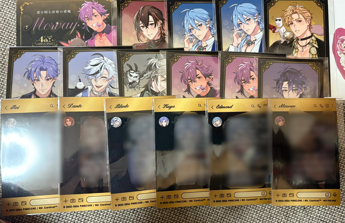 交換】NU:カーニバル ぬカニ 特典フォトカード コロッタ メセカ 譲