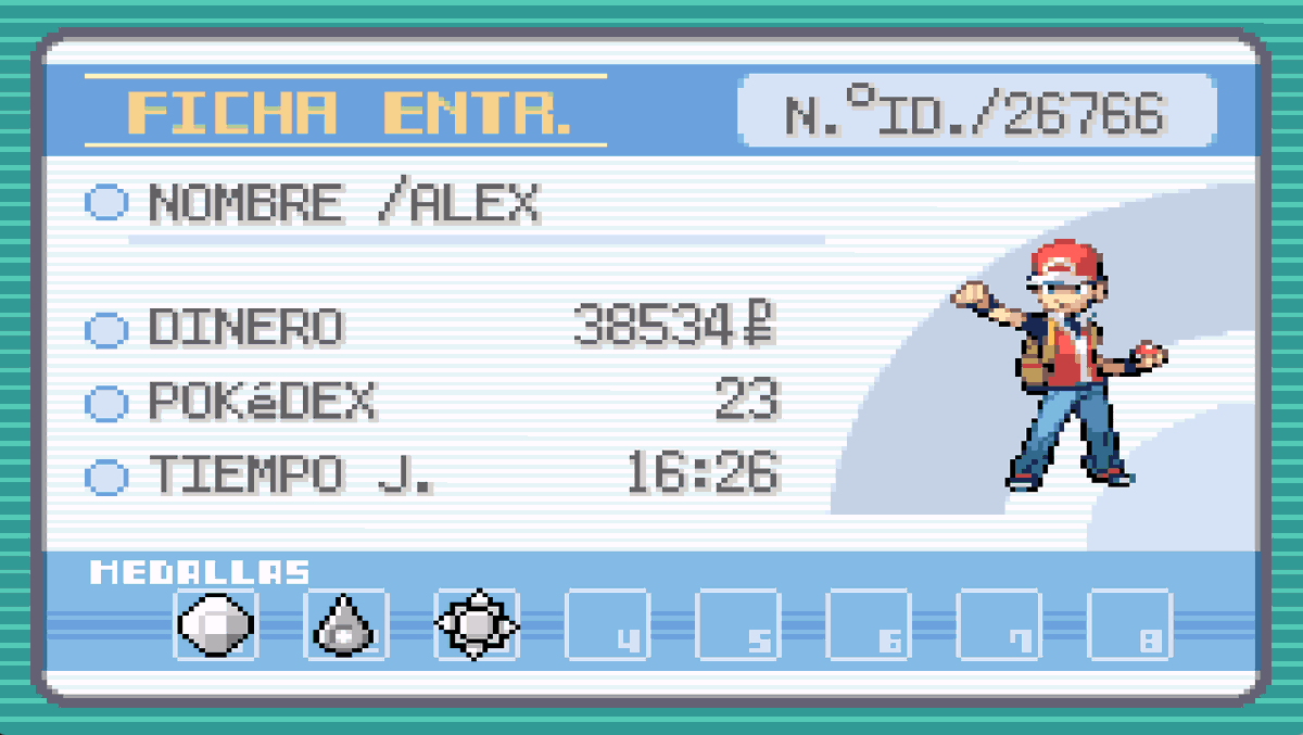 Alex_VS20's tweet photo. Estubo buena la farmeada de XP y $$ en #pokemon rojo fuego #nuzlocke 
(empecé con $7K) https://t.co/ItioyD0qVQ