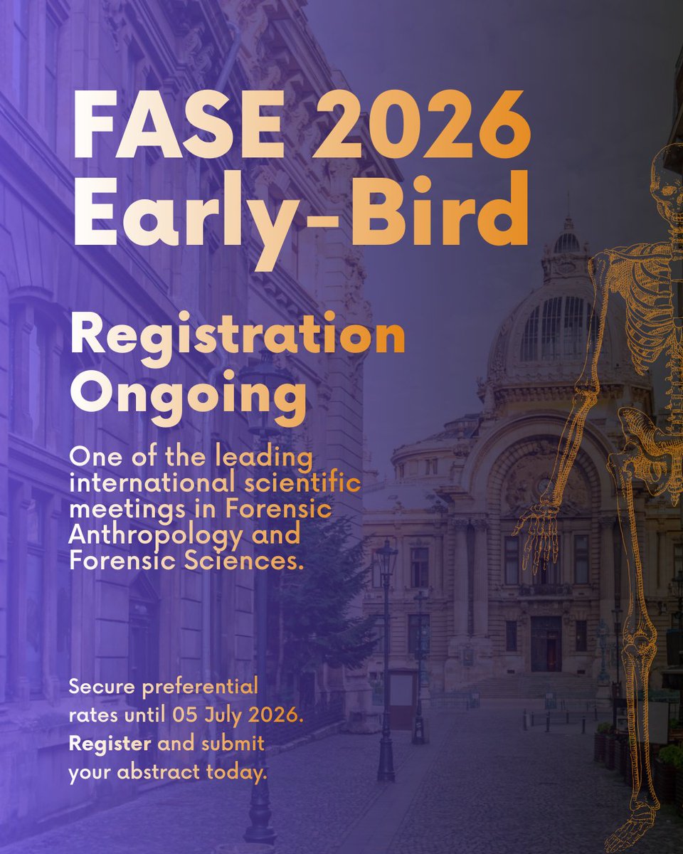 Forensic Anthropology Society of Europe (FASE) tweet media