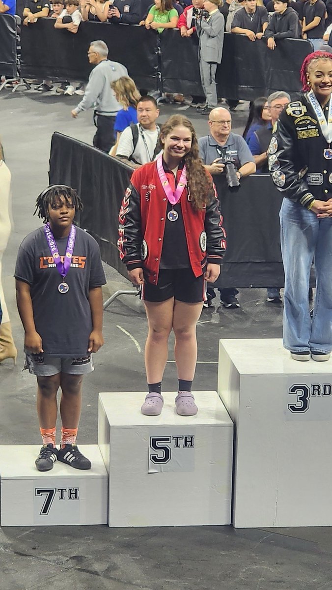 BobGchuk's tweet photo. Brooklyn Bittner placed 5th at the CIF State Tournament. 
@vcspreps @riomesawrestlin @rmhs_spartans https://t.co/YEczxdREzm