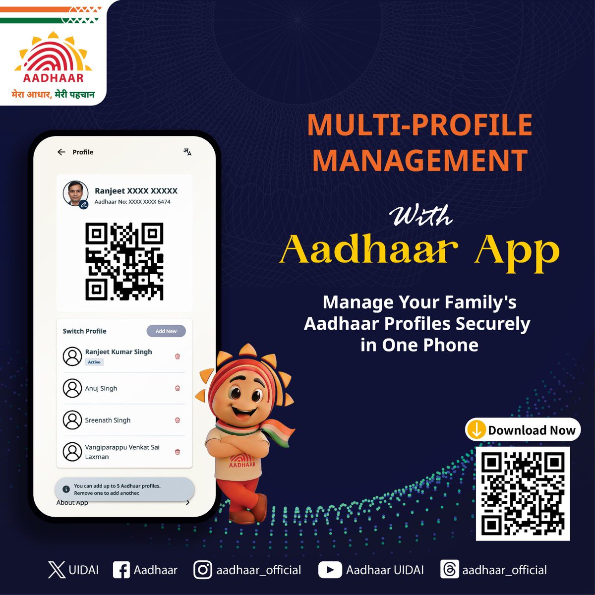 Aadhaar tweet media