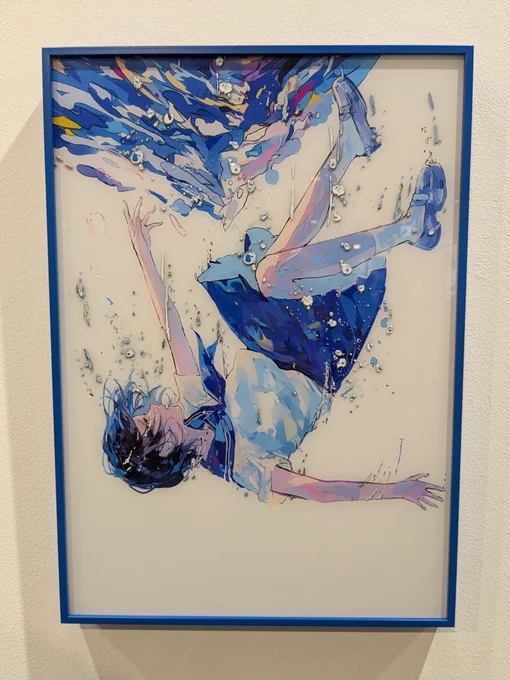 東急プラザ原宿「ハラカド」3Fにて 萩森じあ先生【】の個展開催中 明日3/2(月)まで