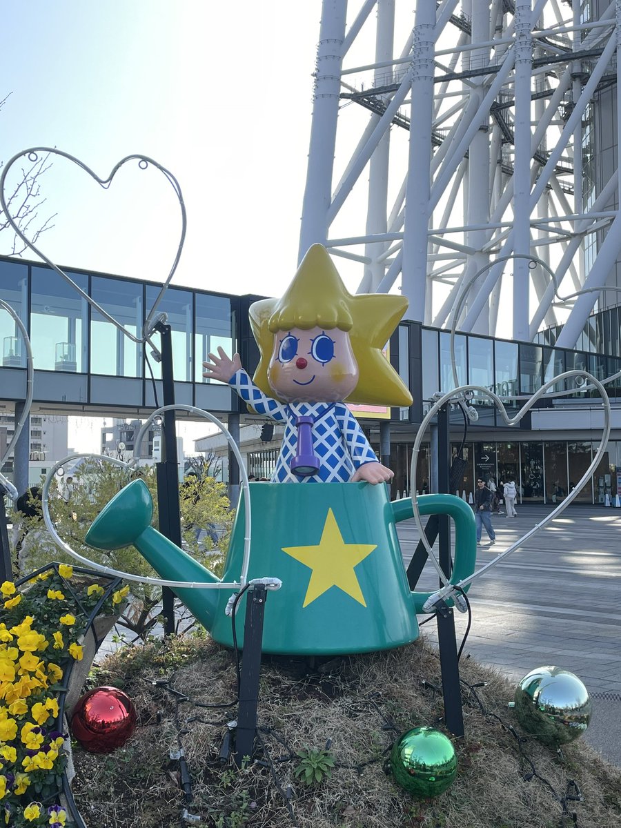 東京スカイツリーとソラカラちゃん