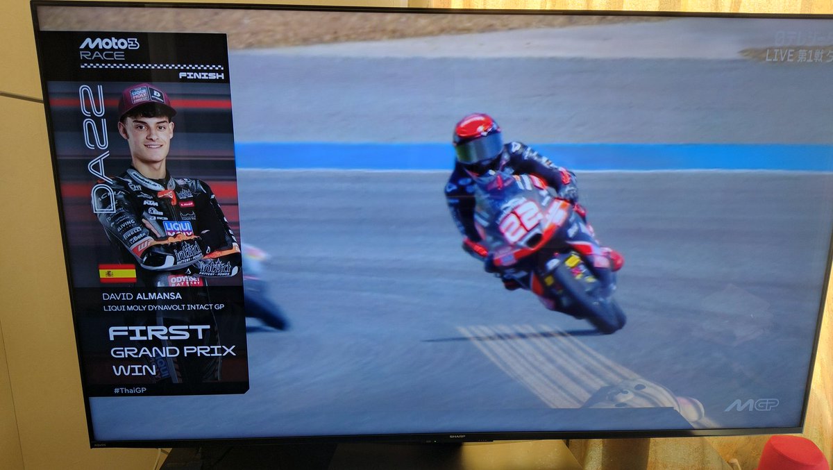 Moto3良いレースでした！