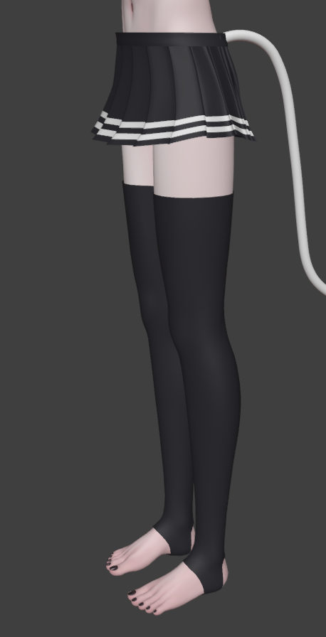 delrious5's tweet photo. Here's other angles of the skirt and sleeves #Nakiya3D #VRChat https://t.co/spEOnJFPFq