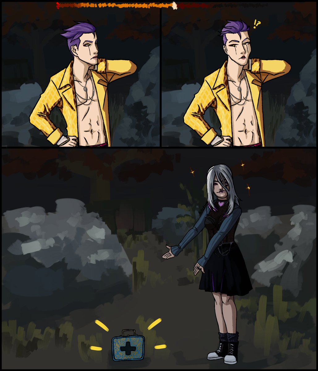 Trickster's Kiss 💋 tweet media