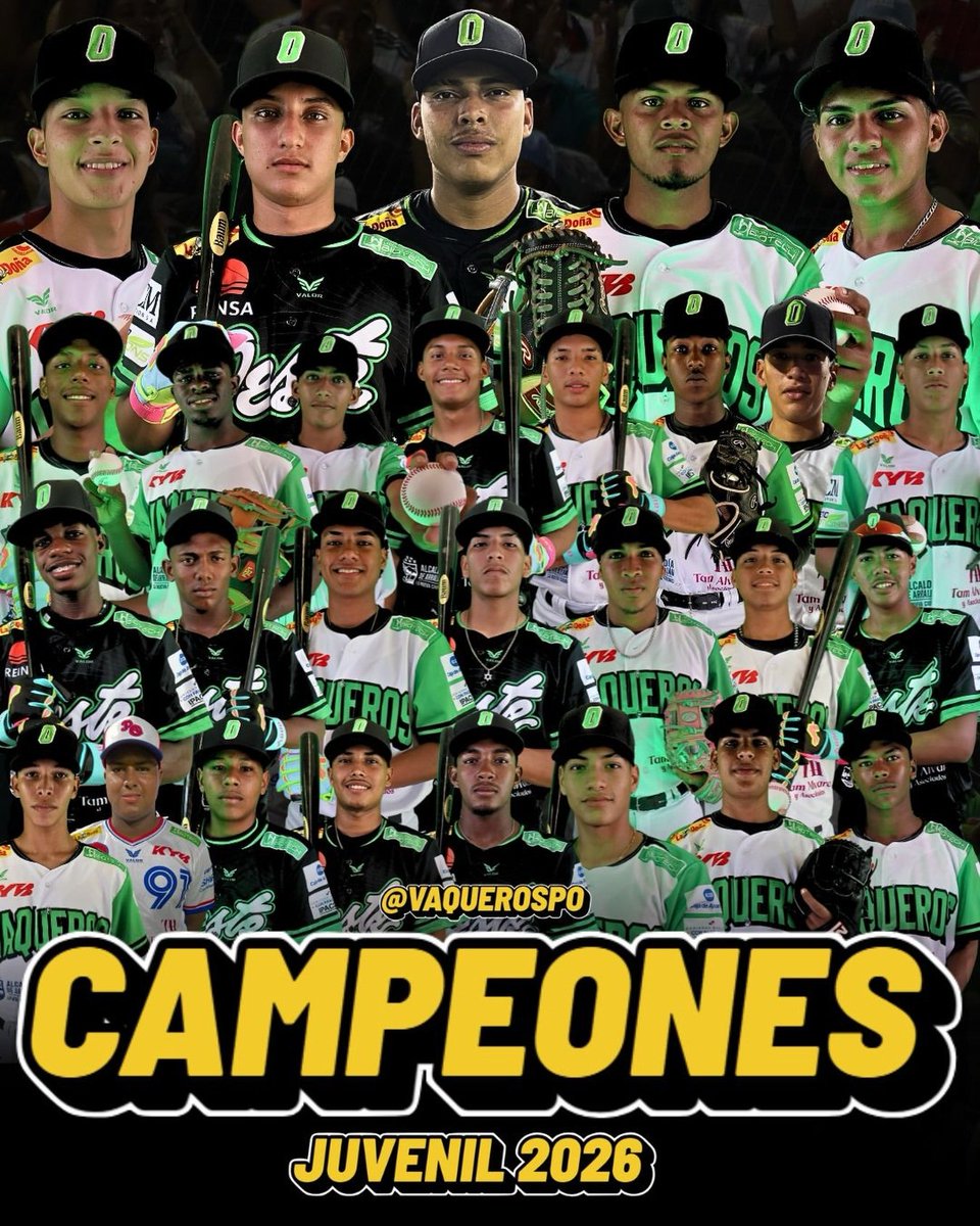 kill_rules's tweet photo. @VaquerosPO CAMPEÓN 🥇🏆 https://t.co/2tC8eUewFd