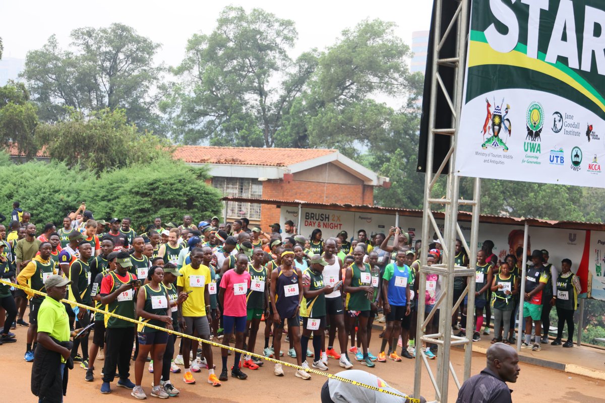 21Km has been flagged off by Rt. Col. Tom Butime, Minister of <a href="/MTWAUganda/">Ministry of Tourism-Uganda</a>