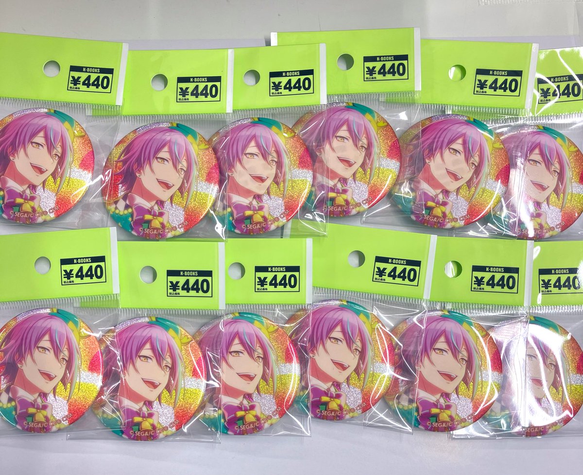 入荷情報】 プロジェクトセカイ プロセカ グリッター缶バッジ 神代類