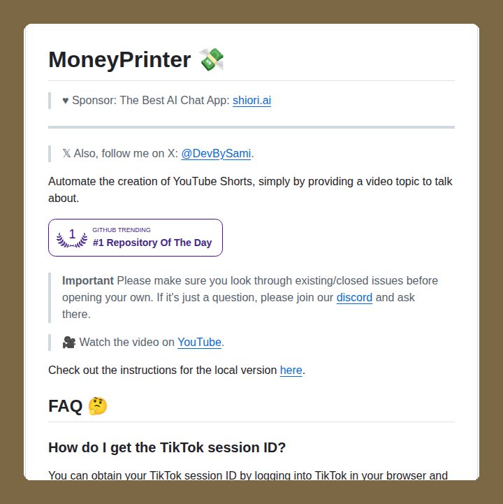 Automates YouTube Shorts creation from a topic

github.com/FujiwaraChoki/…