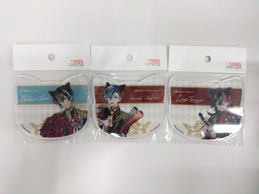 入荷情報】 悪魔執事と黒い猫 ナンジャタウンコラボ ねこ型アクリル