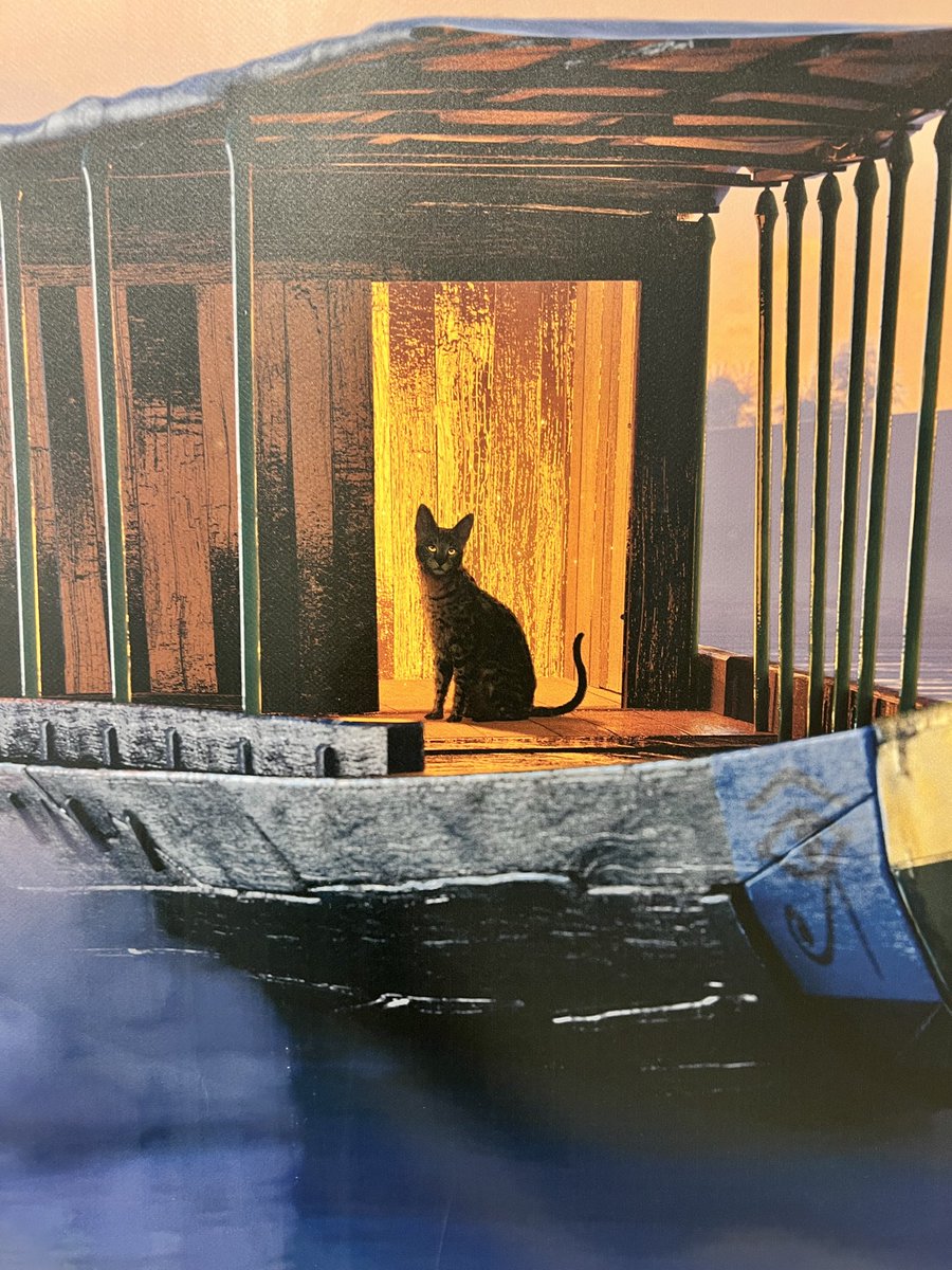 ピラミッドの中をVRで探検してきた〜！
がっつり45分自分の足で歩き回った。360°どこ見渡しても綺麗な背景で、猫ちゃん(バステト神)もかわいいし最高な時間だった...
 #IMMERSIVEJOURNEY