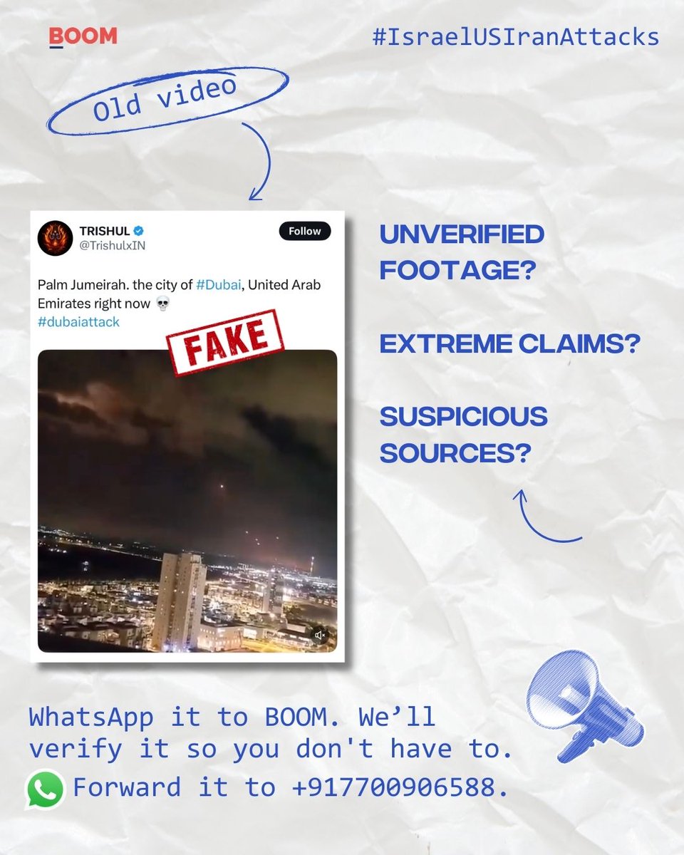 BOOM Live tweet media