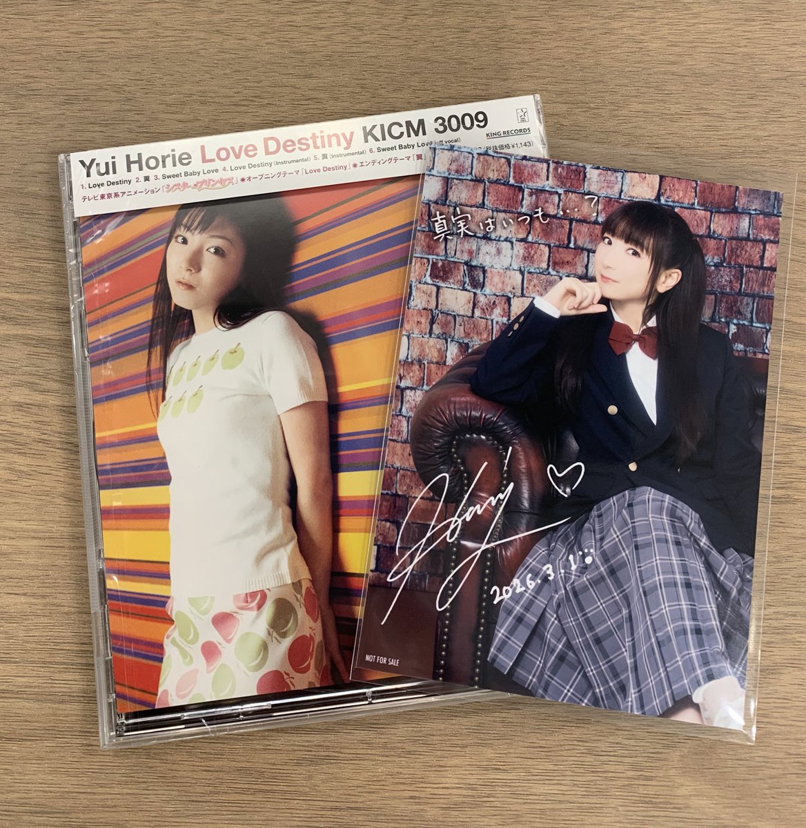 CD物販💿のホナンくんブロマイドが良すぎた🥹👍 ＃堀江由衣 ＃黒ネコ集会24